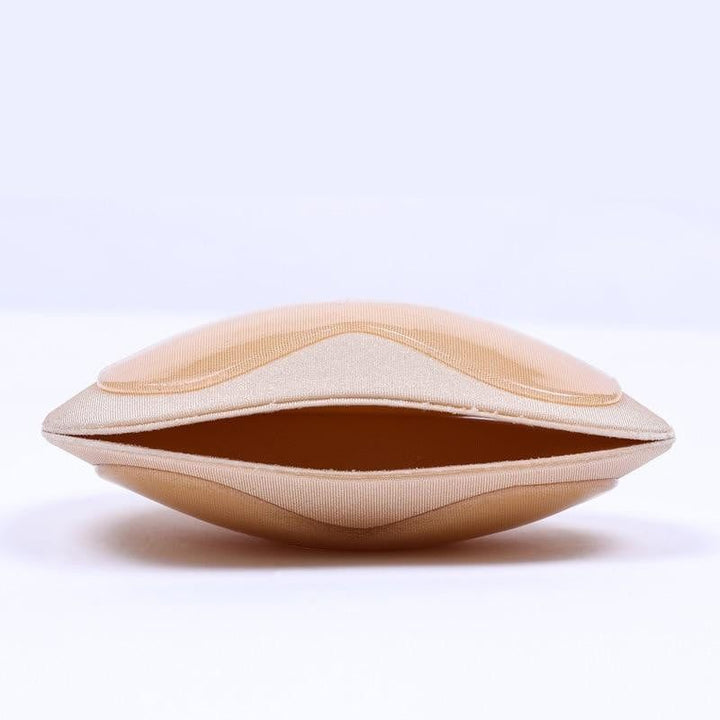 Bikini Insert Pads with Silicone Adhesive Backing and Molded Shape