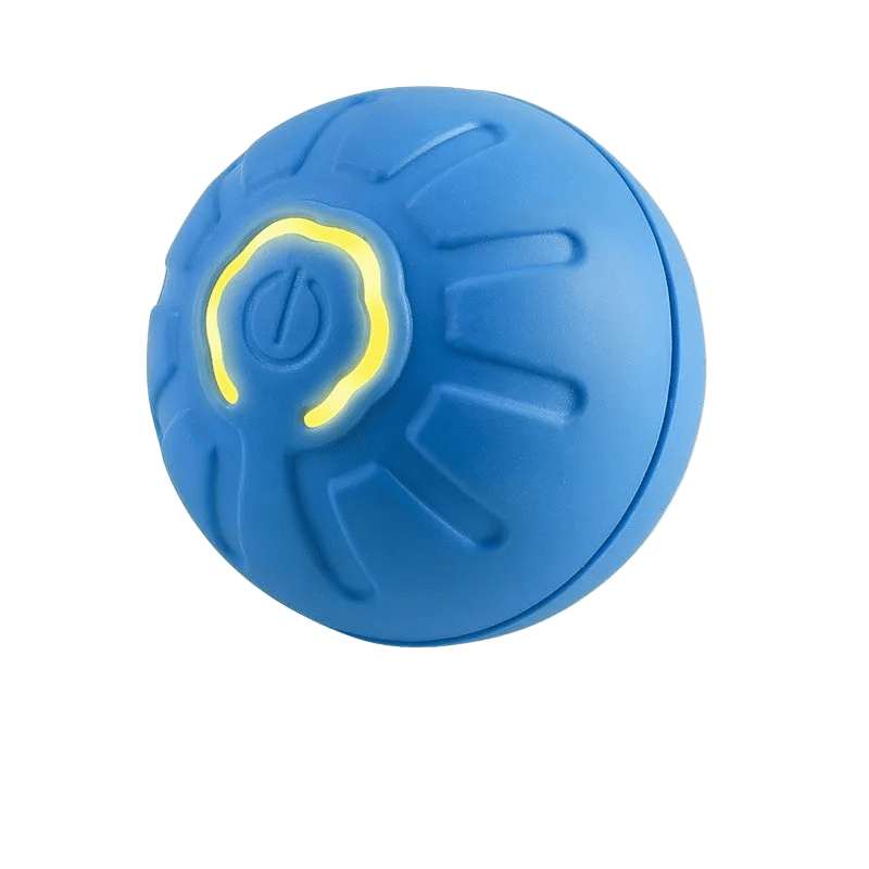 Automatic Moving Dog Ball with Rubber Exterior and 180-Minute Runtime