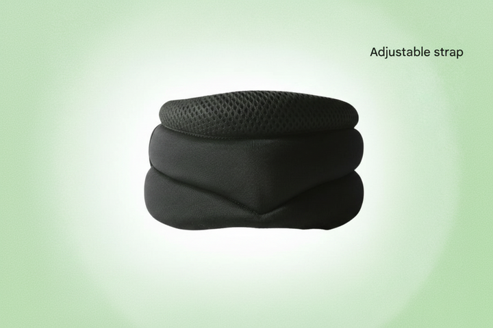 Foam Neck Collar with Hook and Loop Fastener for Posture Support