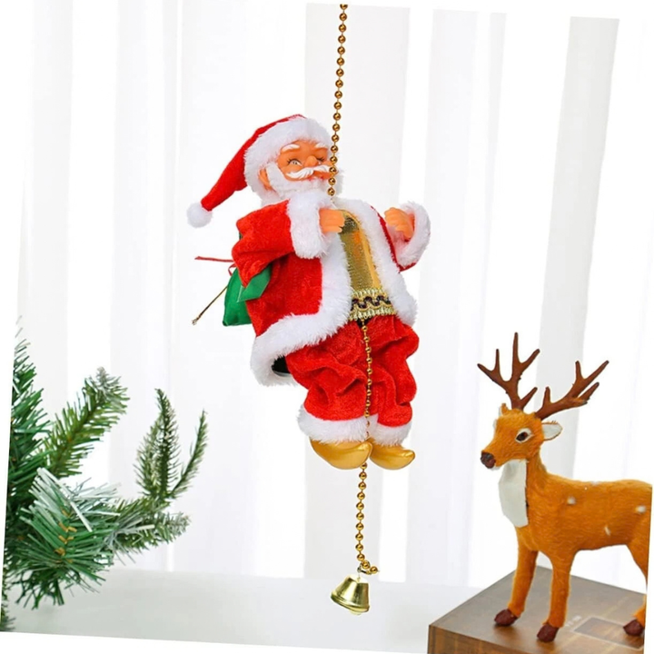 Climbing Santa Christmas Decoration