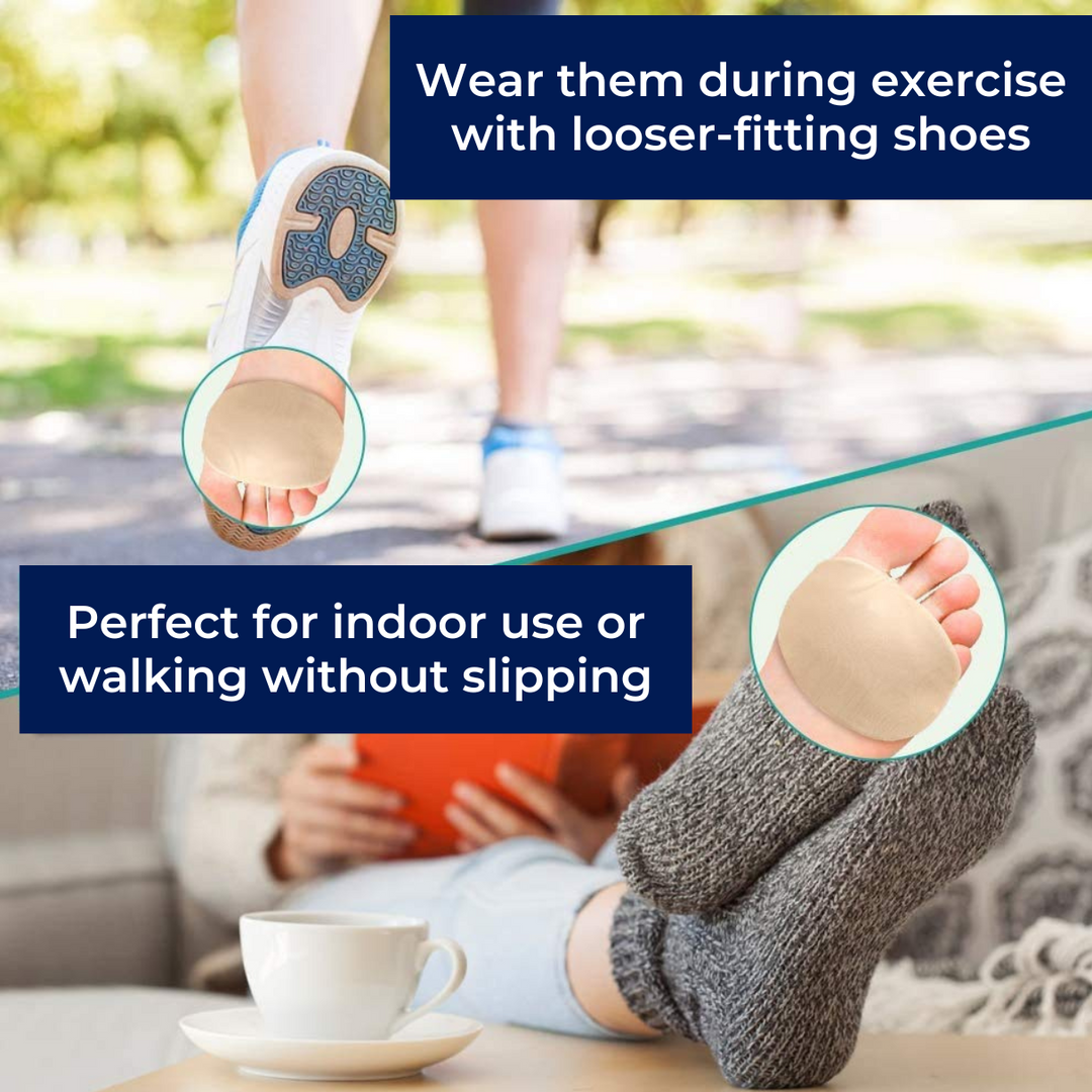Gel Forefoot Cushion Pads for Everyday Comfort and Shoe Fit