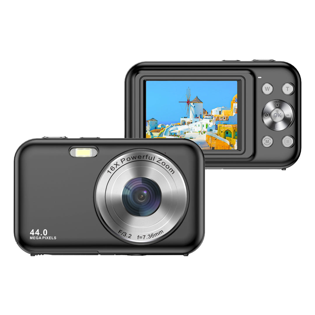 Compact Digital Camera with Retro Design