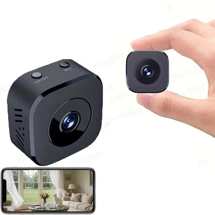 1080P HD Wireless Security Camera with Night Vision and Magnetic Bracket, 70g Compact