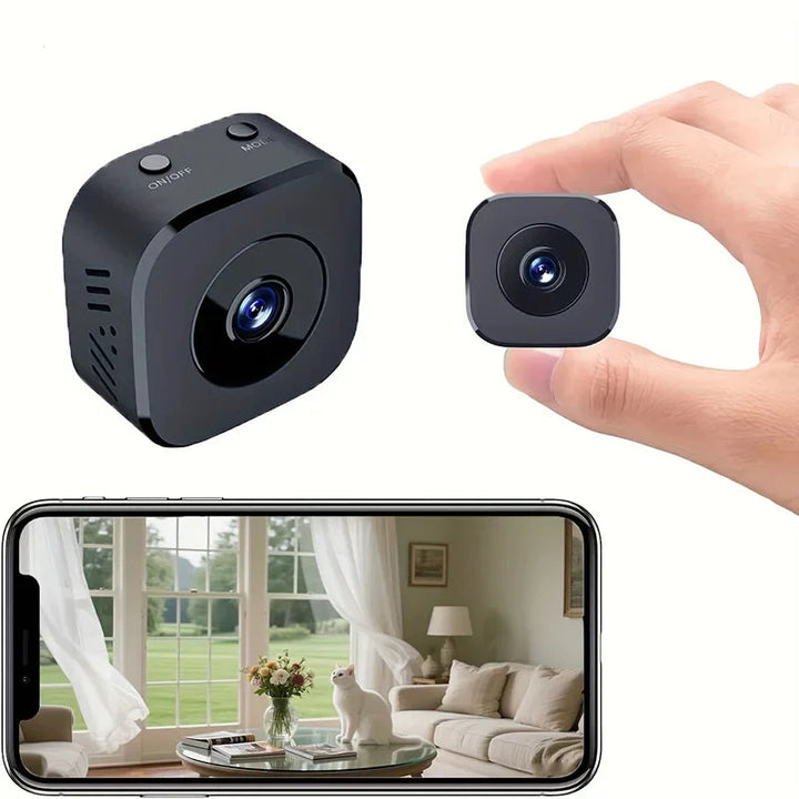 1080P HD Wireless Security Camera with Night Vision and Magnetic Bracket, 70g Compact