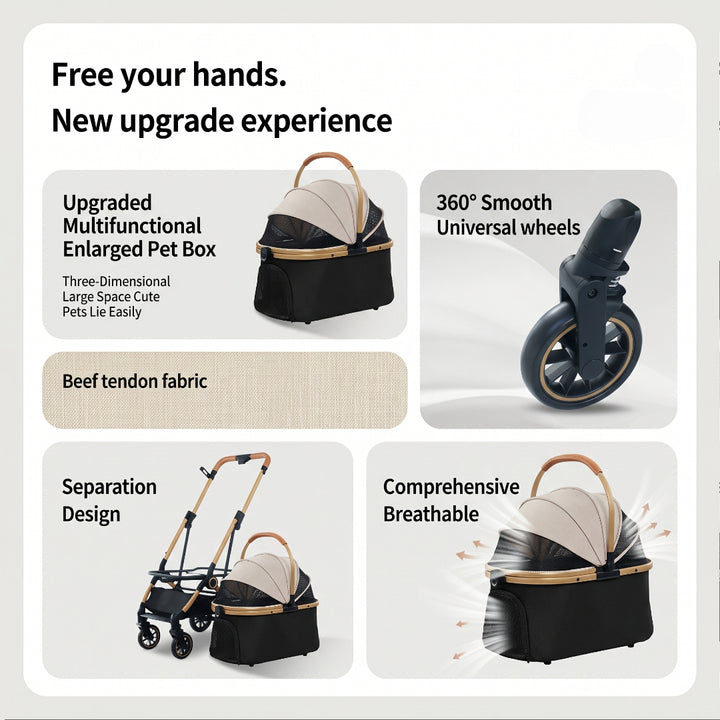 Dog Stroller and Transport Box