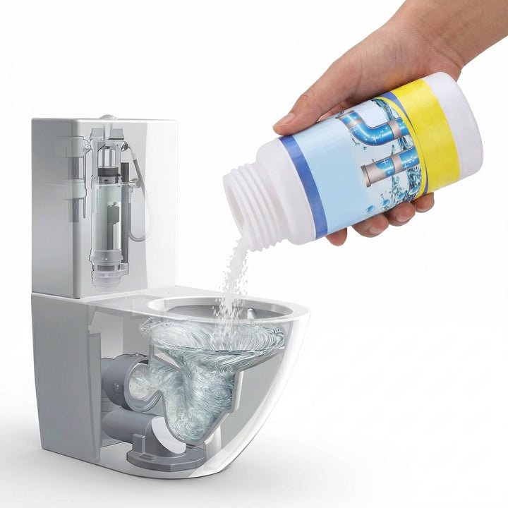 Drain Cleaner for Stubborn Clogs, Fast Acting Foam Formula for Kitchen and Bathroom Drains