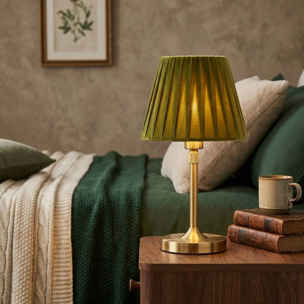 Rechargeable  Touch LED Light Table Lamps with Vintage Design