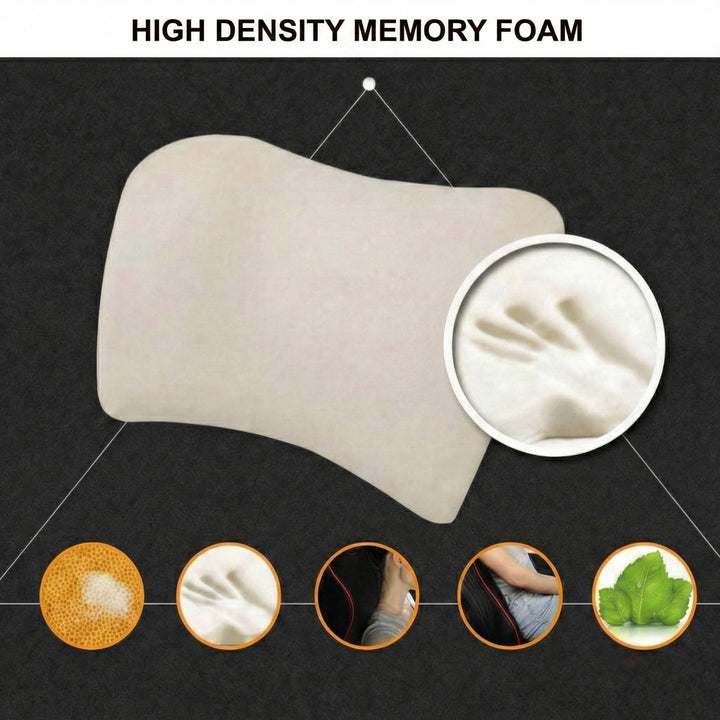 Lumbar Back and Neck Pillow Support Cushion for Car