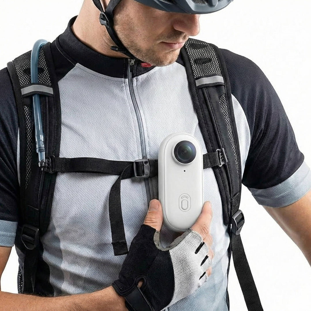 Bike Camera Mini Action Cam with Magnetic Mount Kit