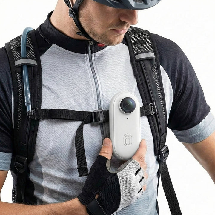 Bike Camera Mini Action Cam with Magnetic Mount Kit