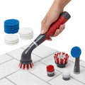 Electric Grout Cleaner Brush, 18 Piece Cordless Scrubber Kit for Tile, Shower, Tub and Bathroom