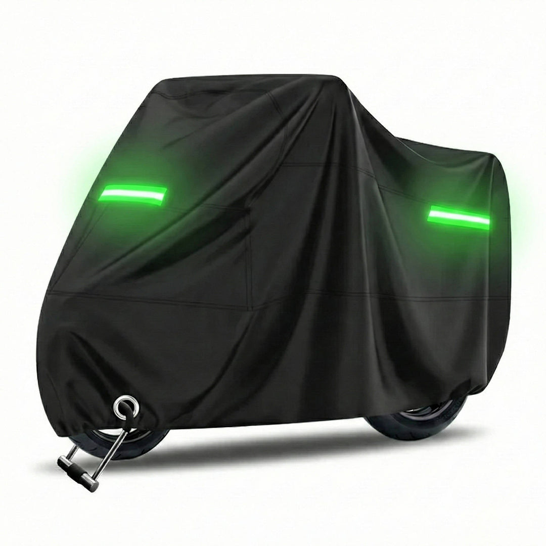 Waterproof Universal Motorcycle Cover for Outdoor Use, Dustproof, Sun Protection