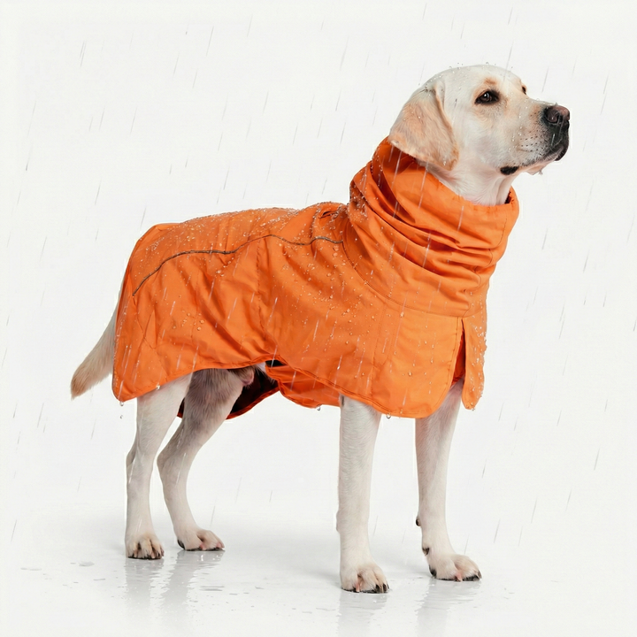 Dog Raincoat, Waterproof Rain Jacket, Reflective Full Body Coverage, Windproof and Breathable