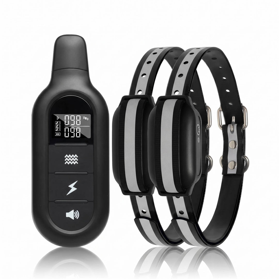 Electric Dog Training Collar with Remote, Beep Vibration and Adjustable Static Levels