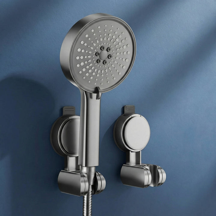 Shower Holder for Shower Head, No Drill Adhesive Bracket Universal