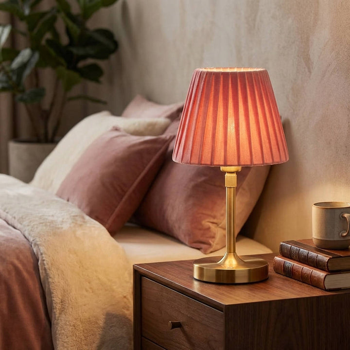 Rechargeable  Touch LED Light Table Lamps with Vintage Design