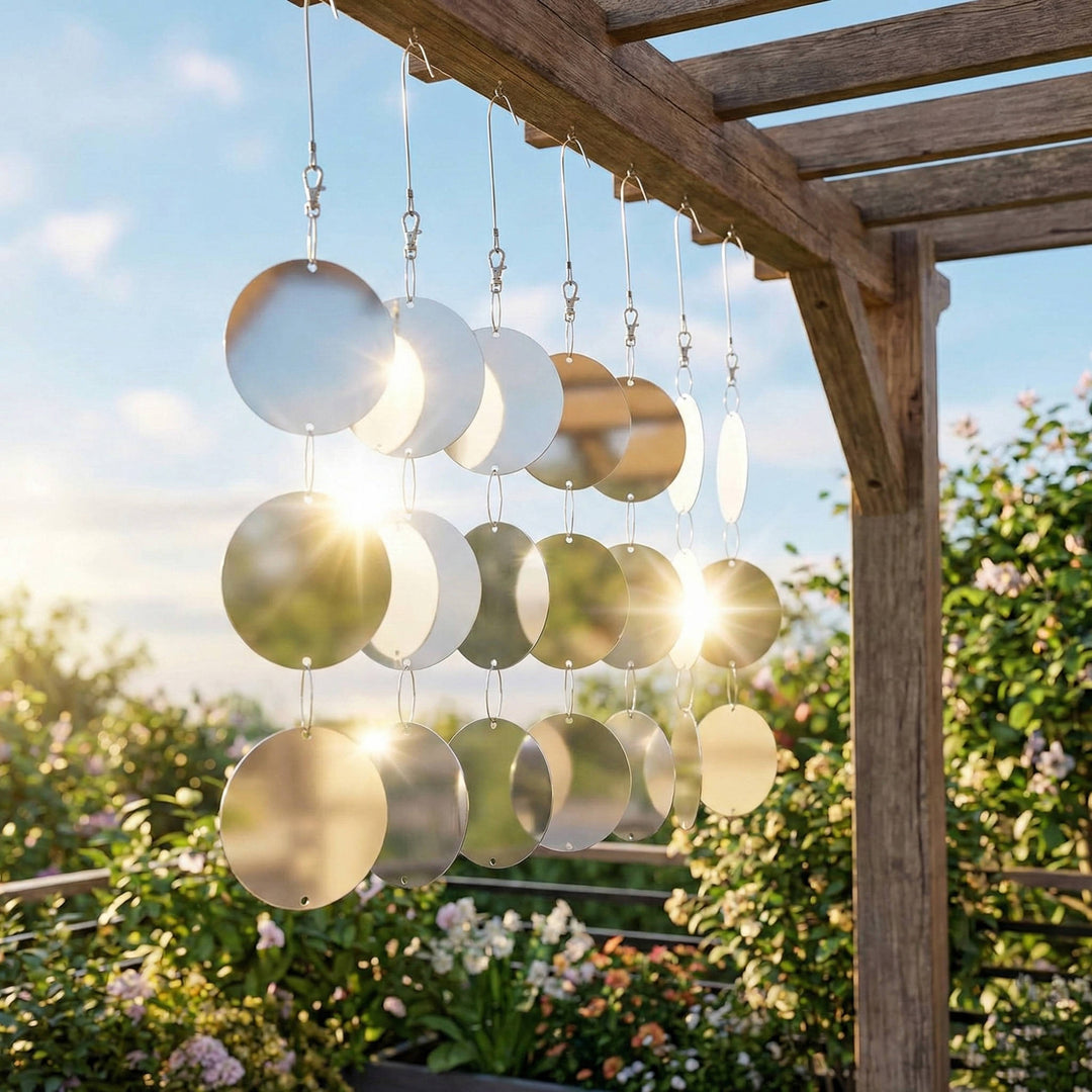 Bird Deterrent Spinner, Reflective Tape for Birds