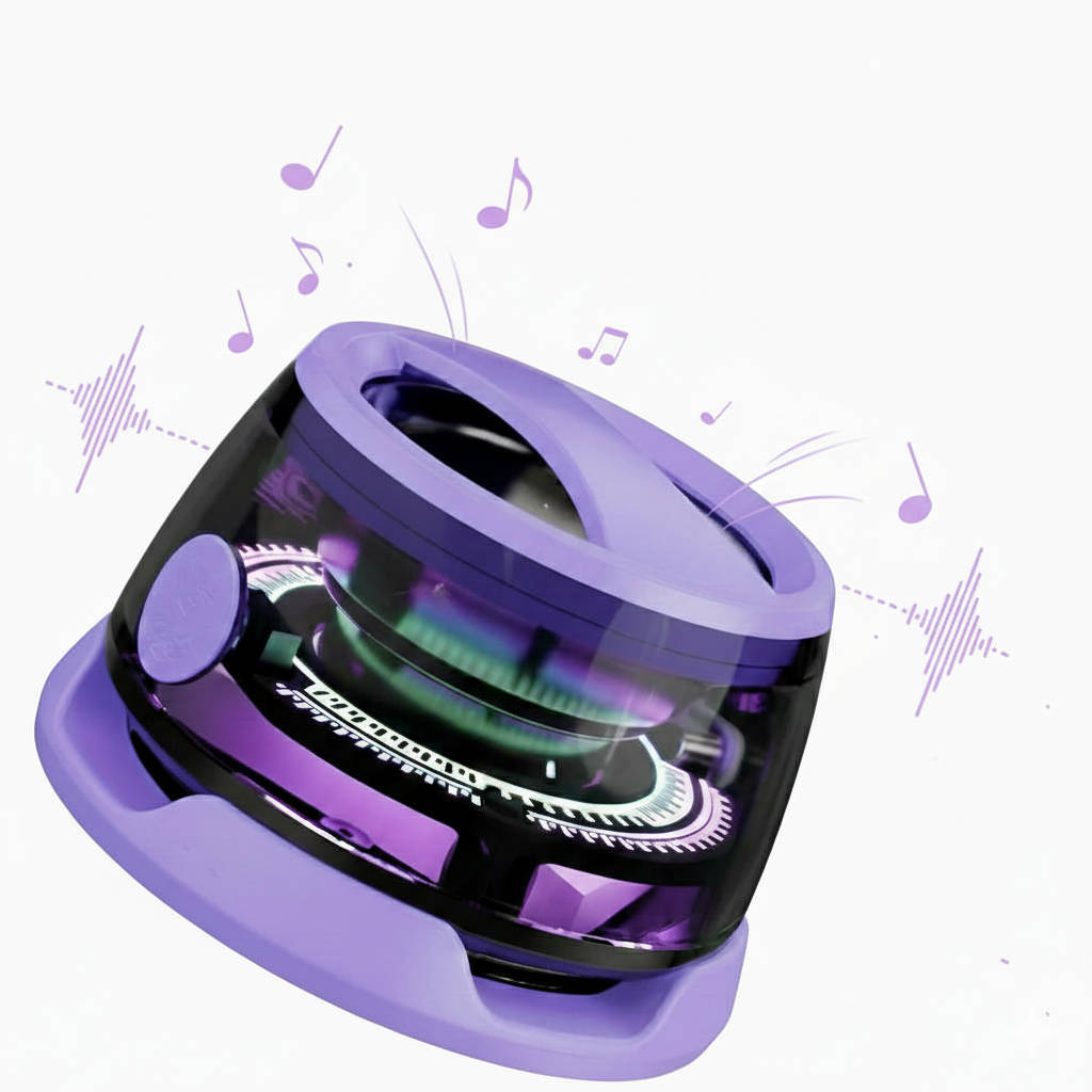 Magnetic Bluetooth Mini Speaker, Bluetooth 5.3, RGB Lights