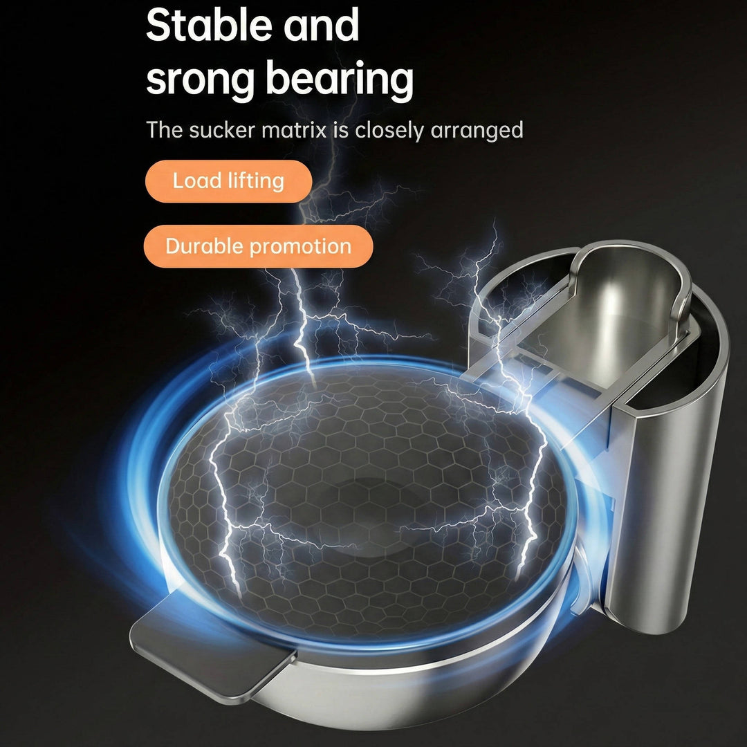Shower Holder for Shower Head, No Drill Adhesive Bracket Universal