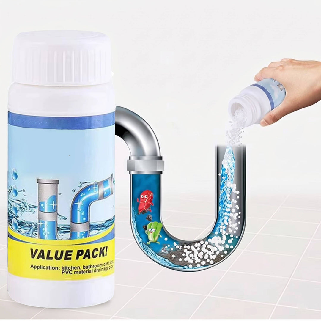 Drain Cleaner for Stubborn Clogs, Fast Acting Foam Formula for Kitchen and Bathroom Drains