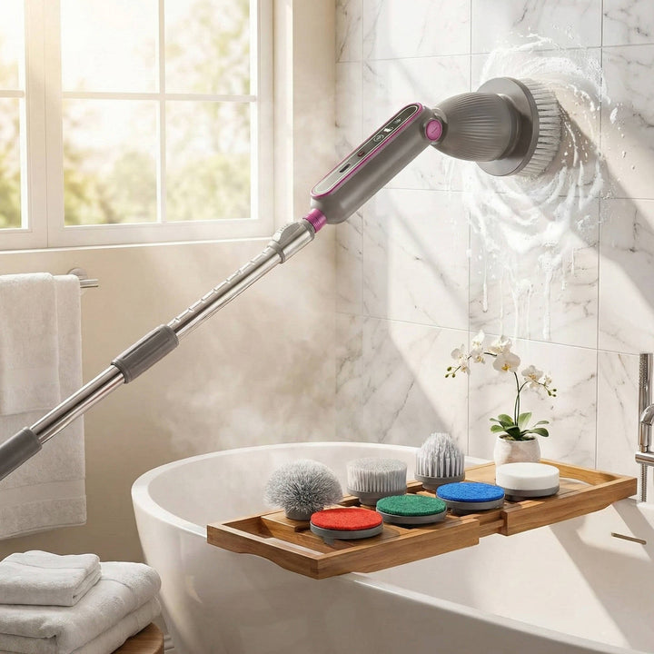 Electric Spin Scrubber