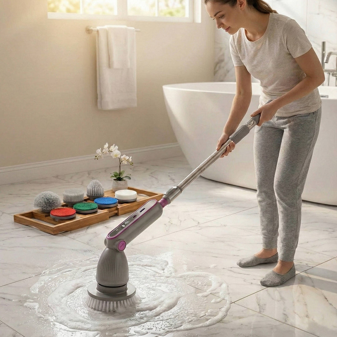Electric Spin Scrubber