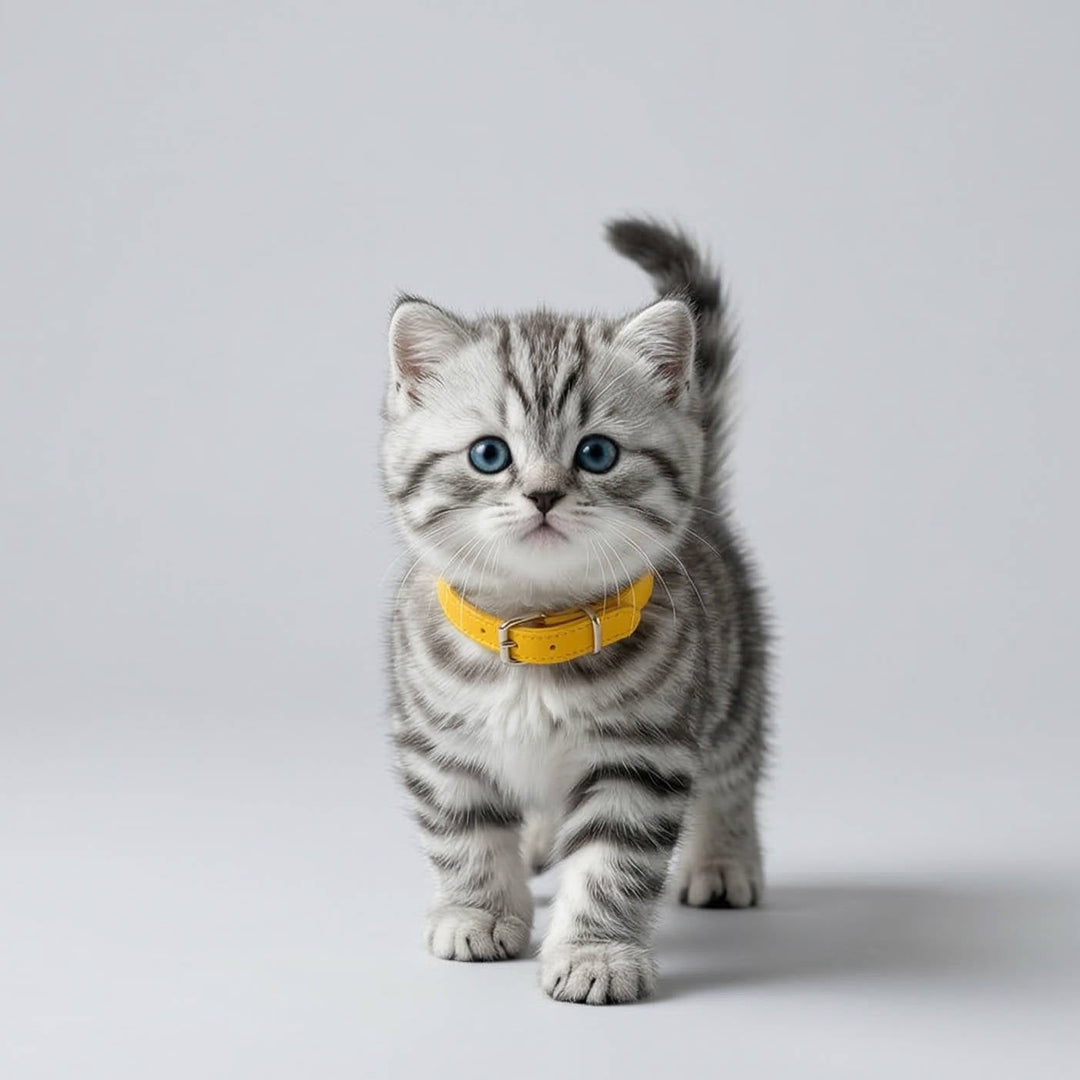 Realistic Interactive Tabby Robot Kitten, Walking and Meowing Robot Cat