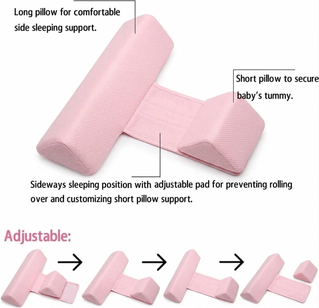 Anti Roll Adjustable Baby Pillow