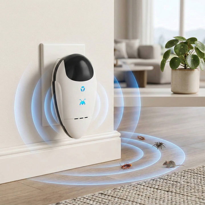 Ultrasonic Plug in Repellent for Roach, Rodent, Mouse, Bugs, Mosquito, Mice, Spider, Ant