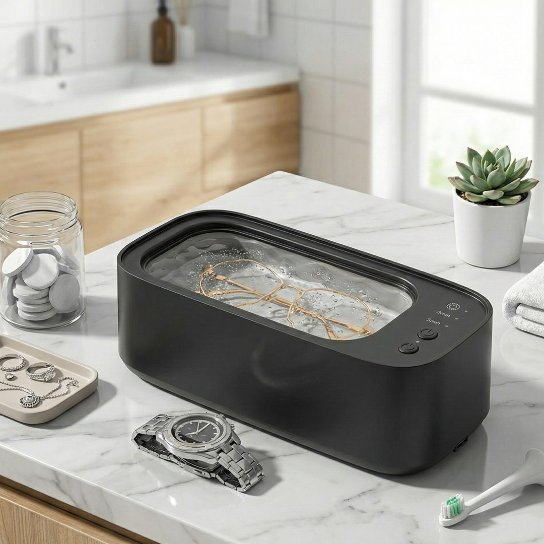 USB Ultrasonic Cleaner High Frequency Vibration Machine for jewellery, Glasses, Watches and Dentures