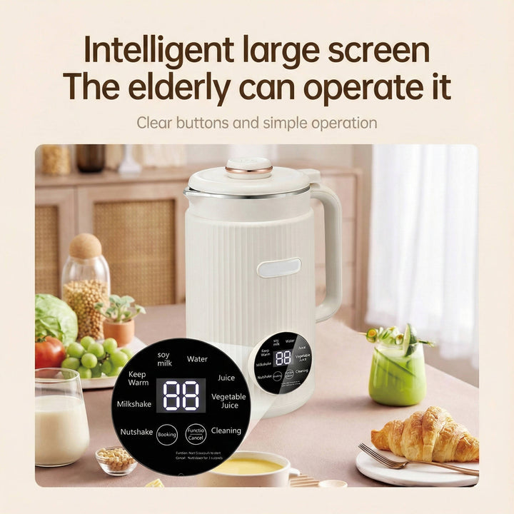 Soy Milk Maker Machine Nut Milk, Vegetable Juice and Milkshake Blender