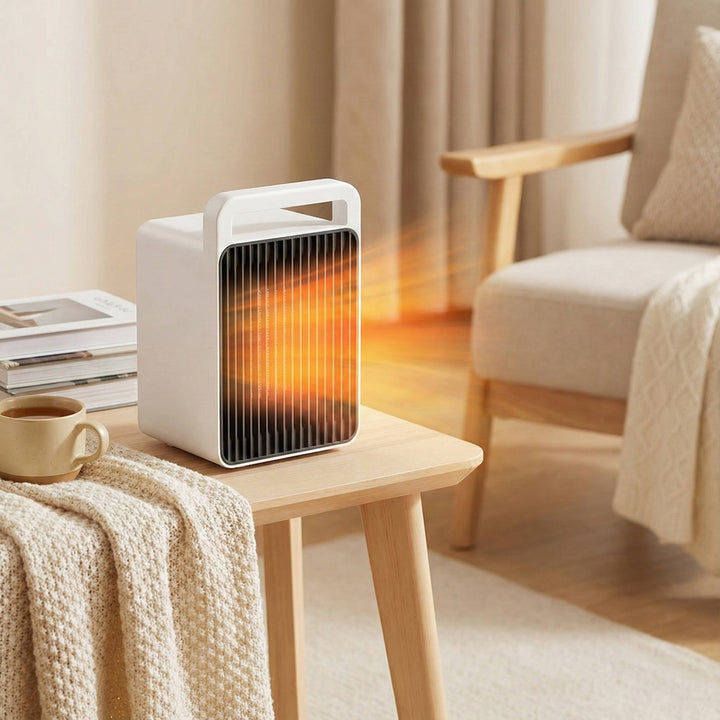 Small Portable Electric Heater 600W Fast Heating Space Heater