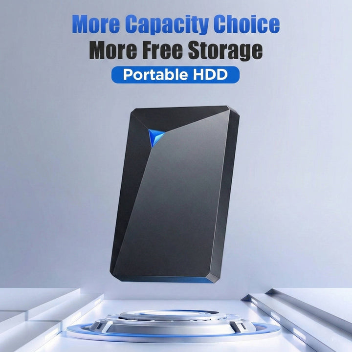 Portable External Hard Drive 2.5 Inch USB 3.0 High Speed HDD Storage for PC Mac Laptop 1TB 4TB