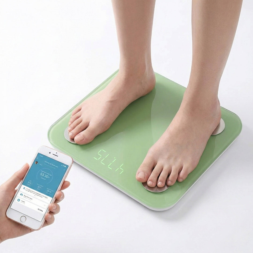 Bluetooth Smart Body Fat Scale with App and 14 Body Metrics