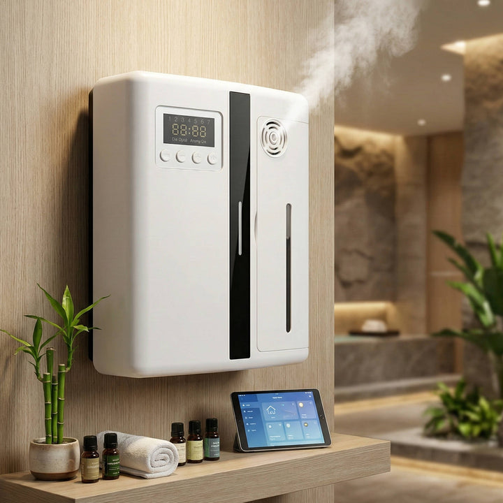 Wall Mounted Smart Bluetooth Aroma Diffuser for Home hotel Lobby and Spa