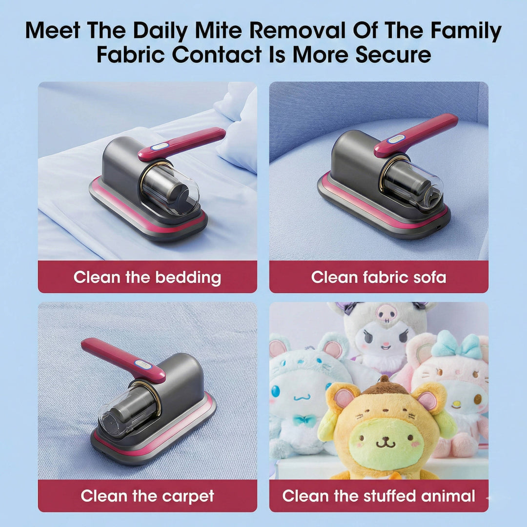 Dust Mite Vacuum Cleaner for Mattress, Bed,Clothes, Sofa and Pillows