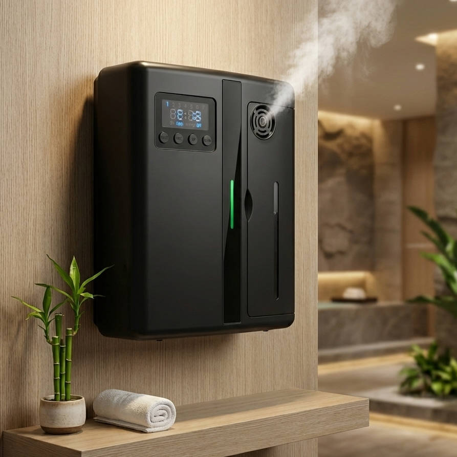 Wall Mounted Smart Bluetooth Aroma Diffuser for Home hotel Lobby and Spa