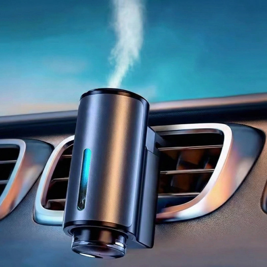 Smart Car Air Freshener Diffuser Waterless, Adjustable Scent Levels, Portable, Natural Perfume, 3 X 0.33 oz