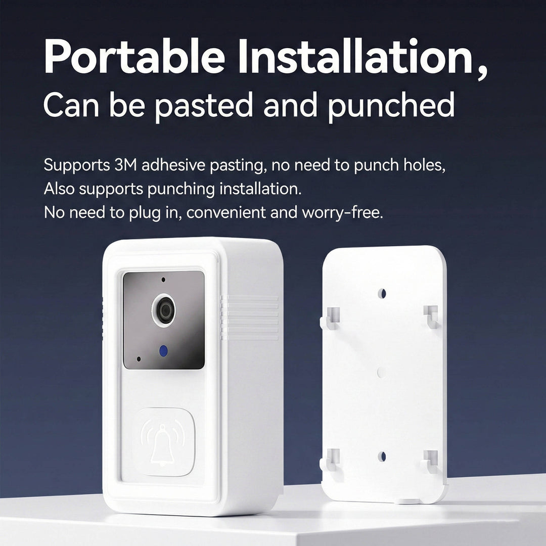 Wireless 1080P HD Wifi Video Doorbell with Two Way Audio and Cloud Storage