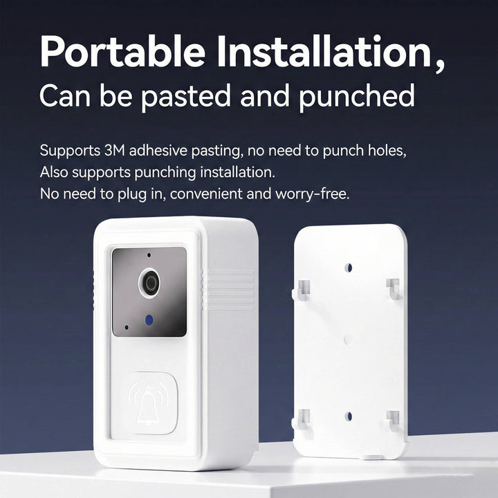 Wireless 1080P HD Wifi Video Doorbell with Two Way Audio and Cloud Storage