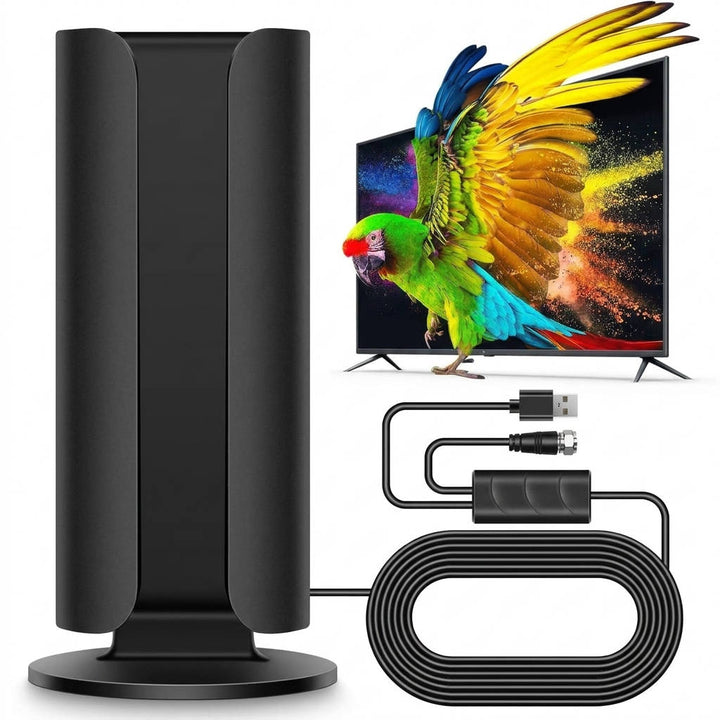 2026 TV Antenna for Smart TV, 5000 and more Miles Range Digital HD Indoor Outdoor Antenna with Amplifier Signal Booster, Waterproof Design