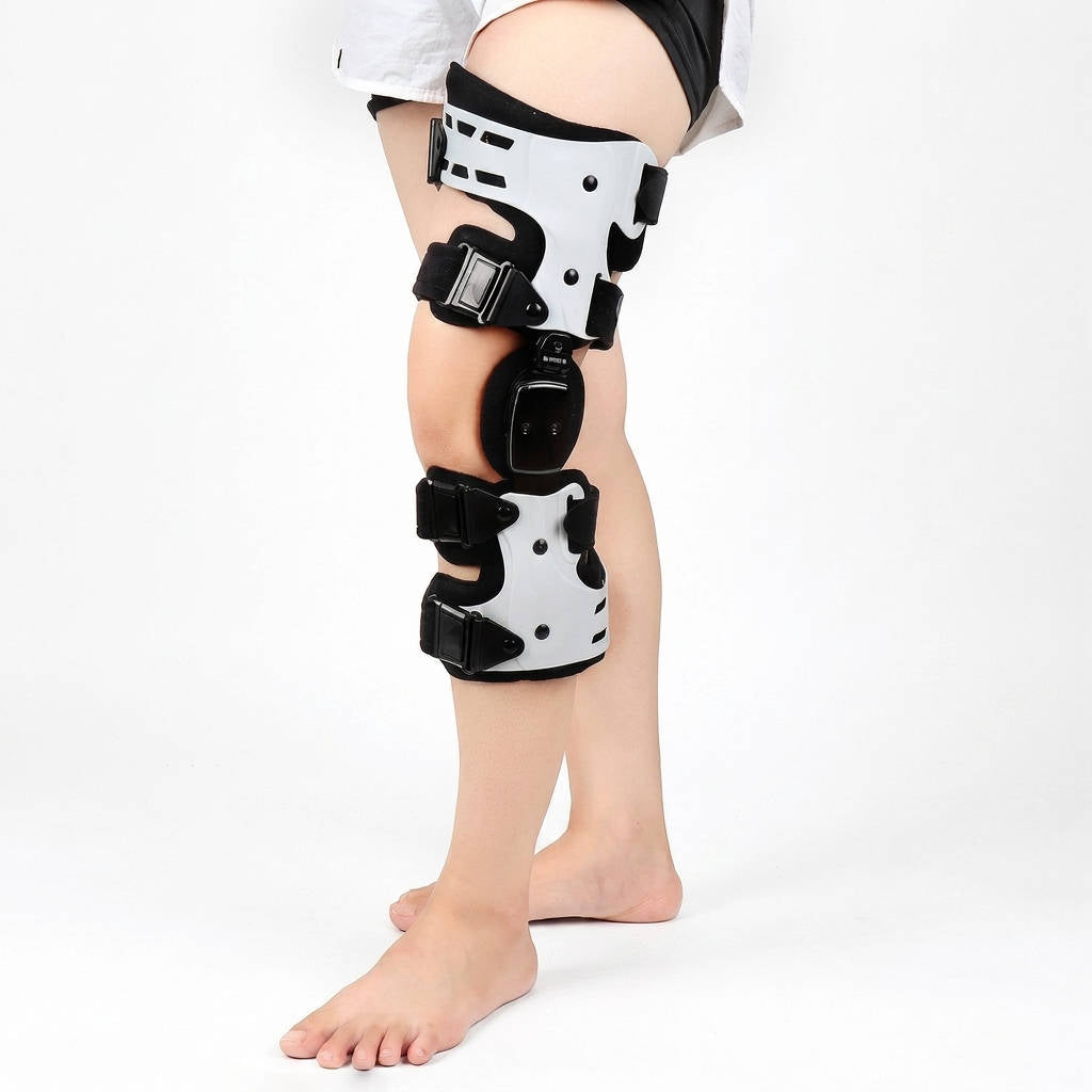 Unloader Knee Support Brace, Adjustable Medial and Lateral Knee Brace for Joint Stability and Pain Relief