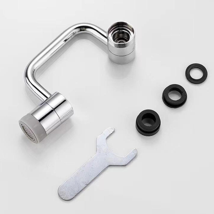 Swivel Faucet Extender with Dual Flow Modes and 1080 Degree Rotation