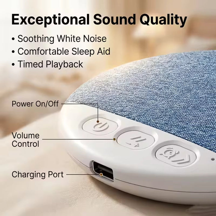 Pillow Speaker with V6.0 Wireless Connection and Built-In White Noise