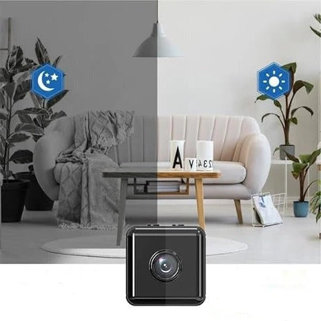 Wireless Security Camera with 1080p Night Vision and Motion Alerts for Indoor Outdoor
