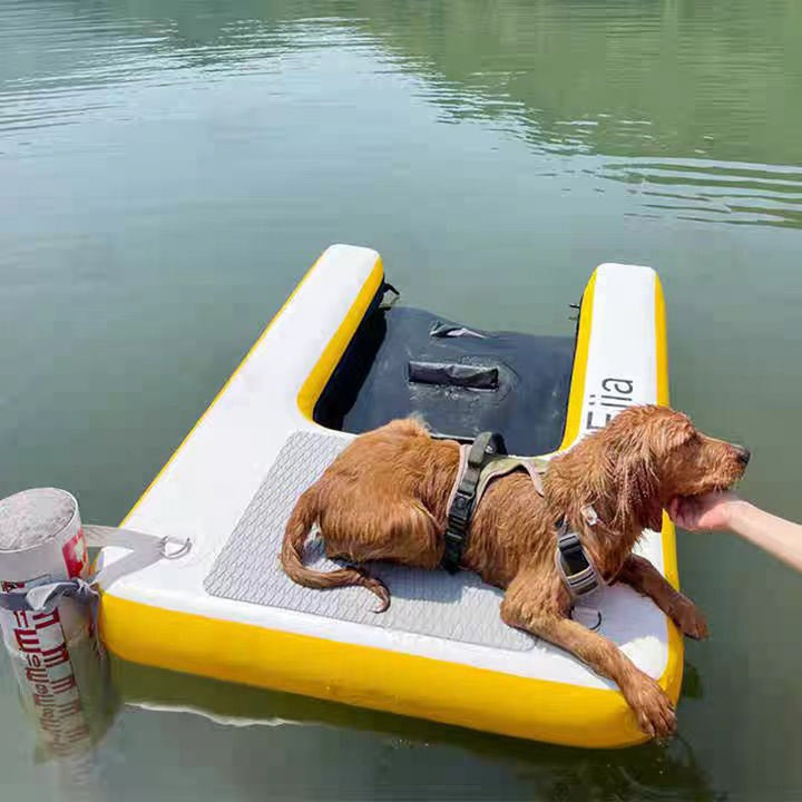 Inflatable Floating Dog Pool Ramp