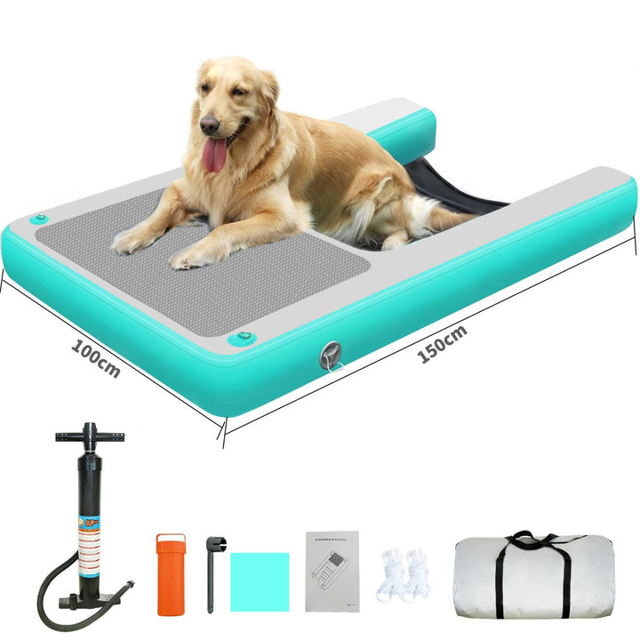 Inflatable Floating Dog Pool Ramp