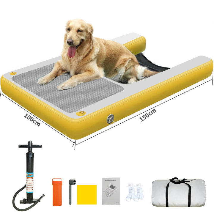 Inflatable Floating Dog Pool Ramp