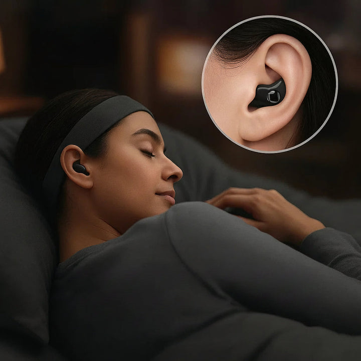 Wireless Sleep Earbuds with Dual Noise Reduction and 24-Hour Battery