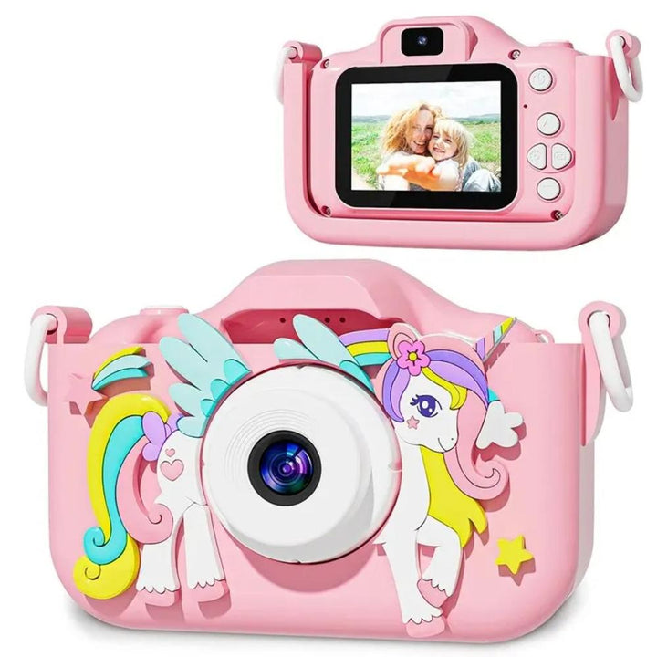 Kids Camera with 1080P Video and Dual Lenses, 2.0-Inch Screen